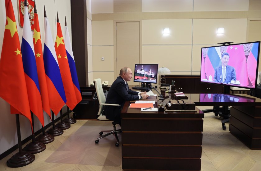 владимир путин дзинпин обсъдиха европа нато виртуална среща