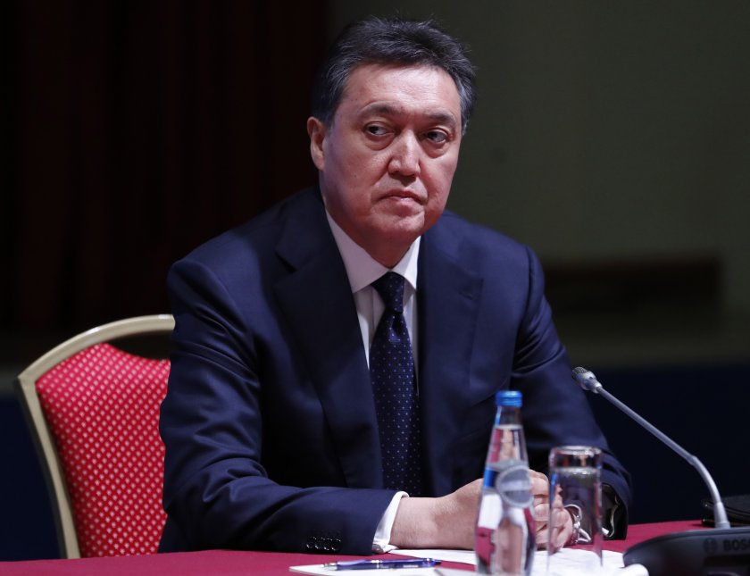 Премиерът на Казахстан Аскар Мамин