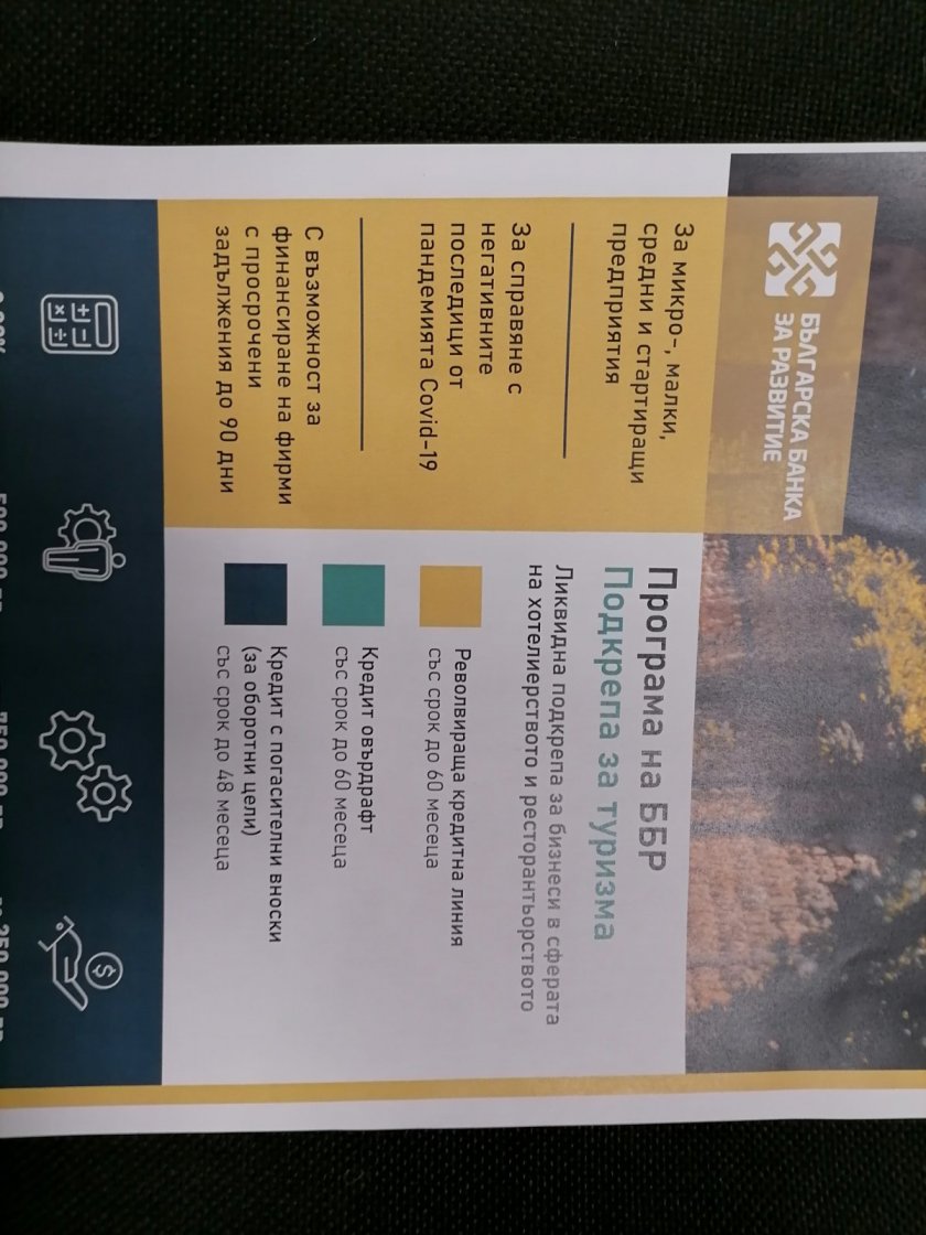 Българската банка за развитие предоставя 60 млн. лева в нова