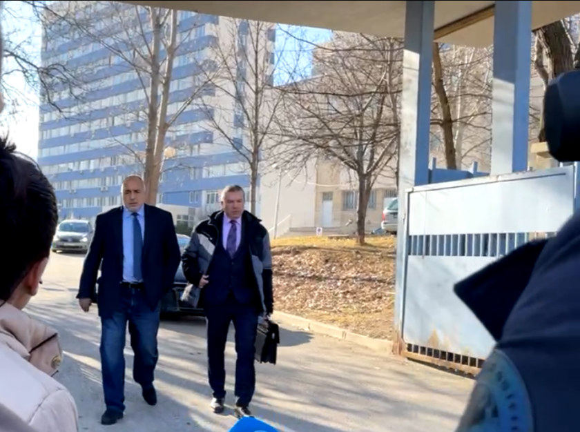 Лидерът на ГЕРБ Бойко Борисов беше разпитан в Главна дирекция