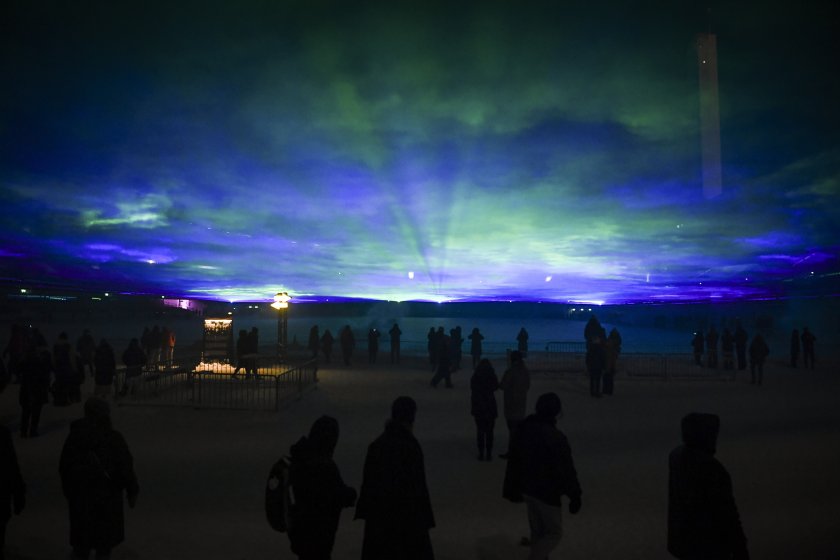 Ежегодният фестивал на светлината беше открит в Хелзинки. Миналата година