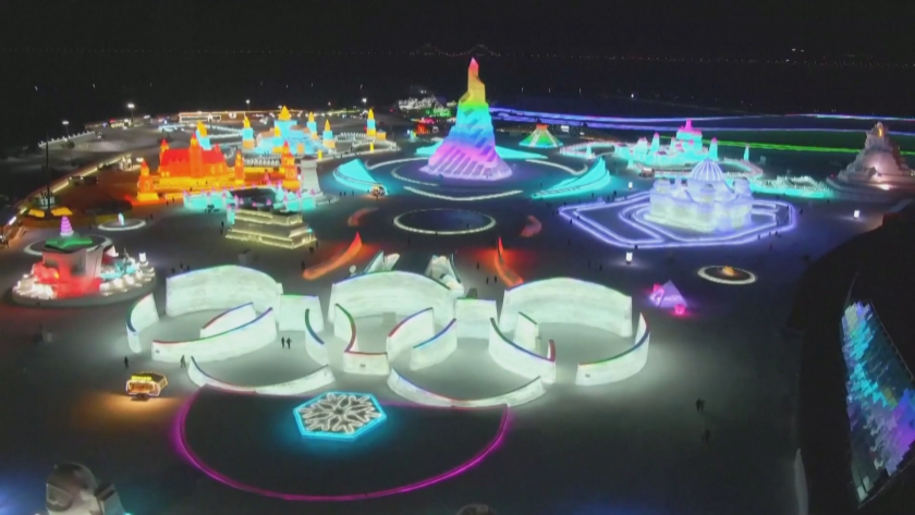 Еуфорията от предстоящите Зимни олимпийски игри завладя и китайския град