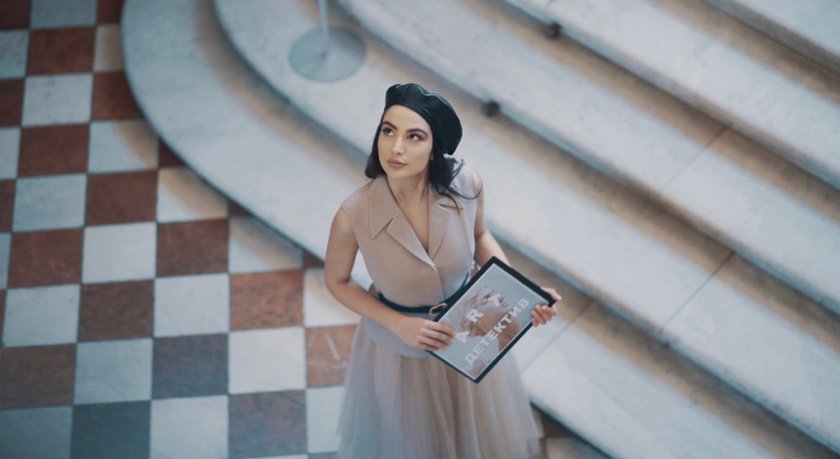 Водещата и автор на подкаста поредицата за култура и изкуство