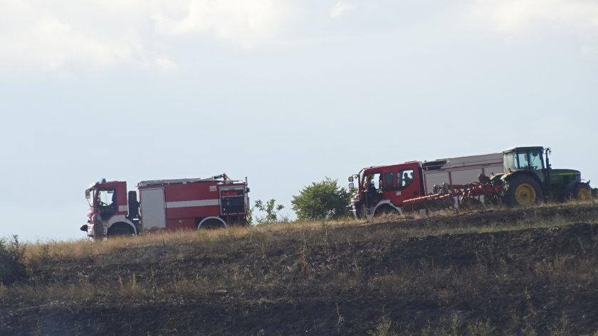 горски пожар гори село осеново община банско