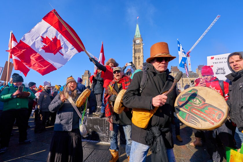 протестиращите шофьори канада очакват подкрепа уикенда