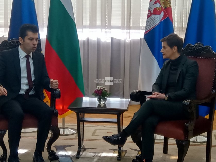 Министър-председателят Кирил Петков днес е на официално посещение в Сърбия