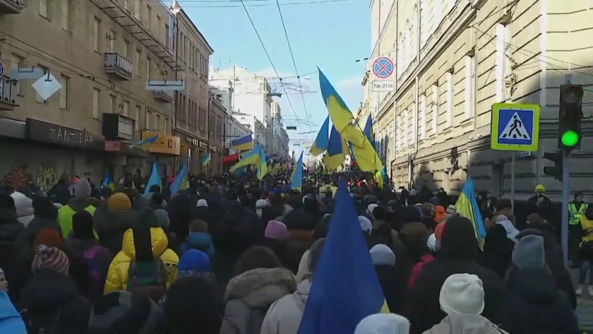 Хиляди се включиха в "Марша на единството" в Харков