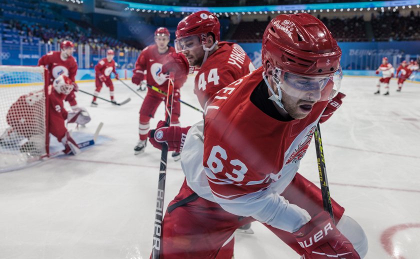 хокеистите русия продължават защитата олимпийската титла