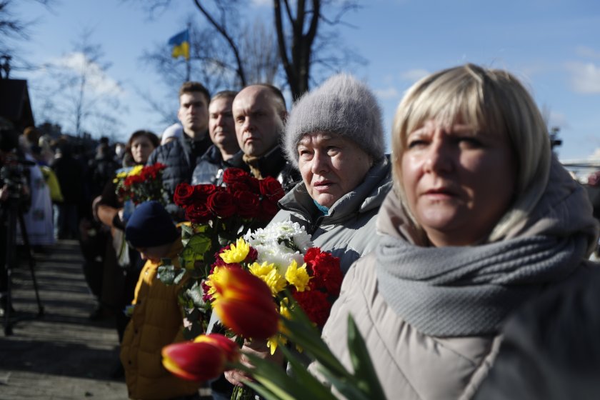 киев отбелязва годишнината събитията майдана