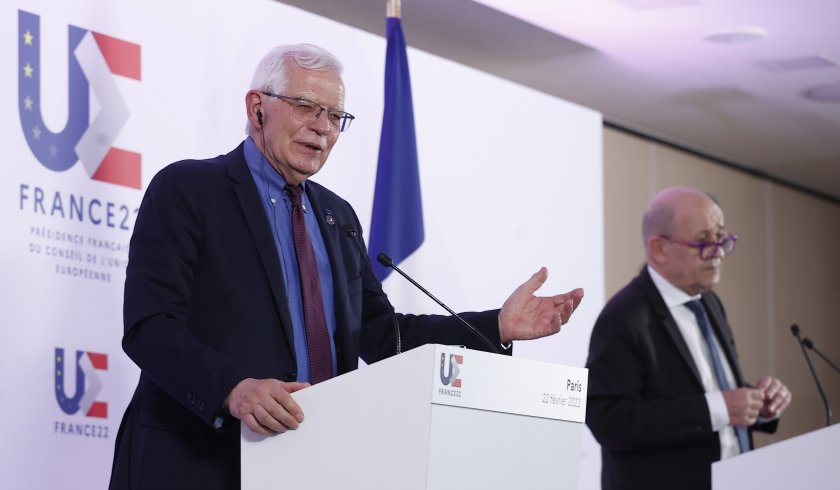 Външните министри на ЕС одобриха нови санкции срещу Русия, Путин не е сред санкционираните
