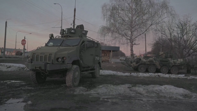 Силни експлозии са били чути в Киев и тази сутрин,