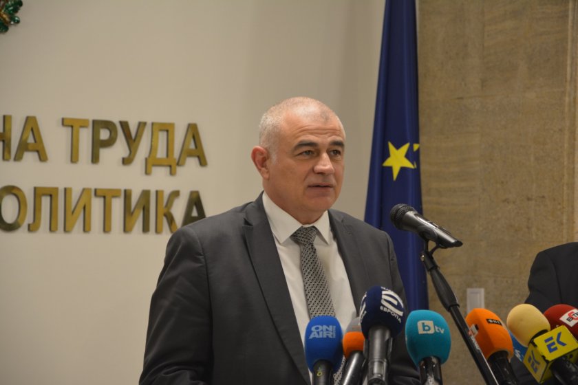 Министърът на труда и социалната политика Георги Гьоков заяви в