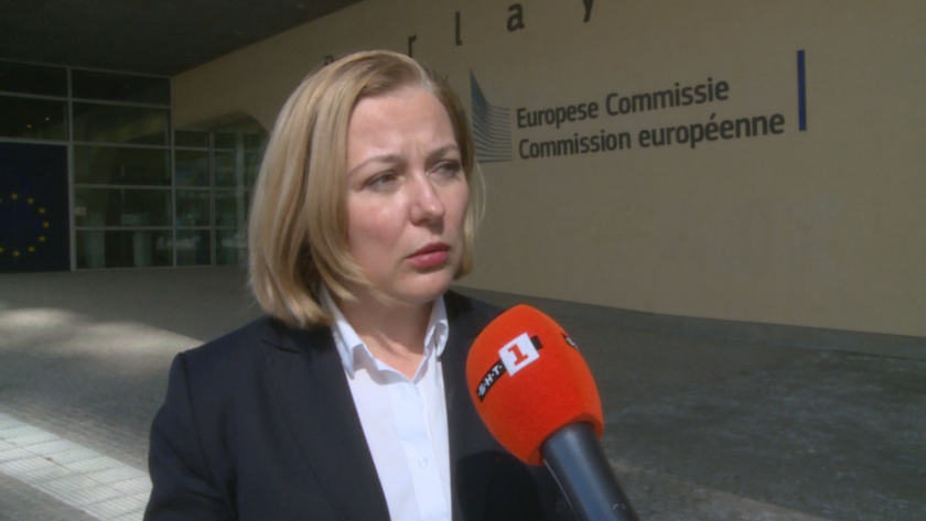 Министърът на правосъдието Надежда Йорданова разговаря днес в Европейската комисия