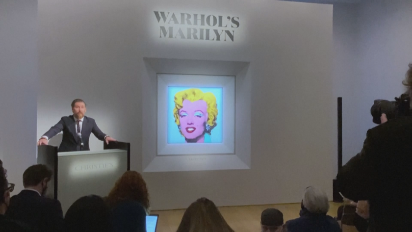 пускат търг портрет мерилин монро оценен 200 млн долара