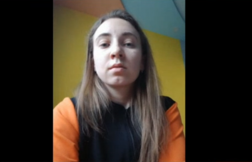 Настя Болокобиленко е родом от Харков, но бяга от града