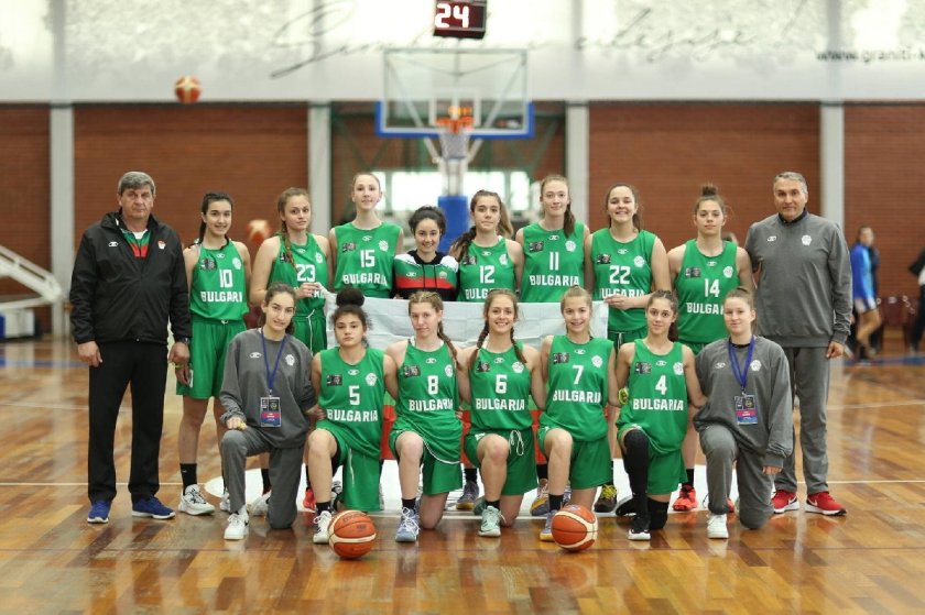 Български национален отбор по баскетбол за жени до 15 г.