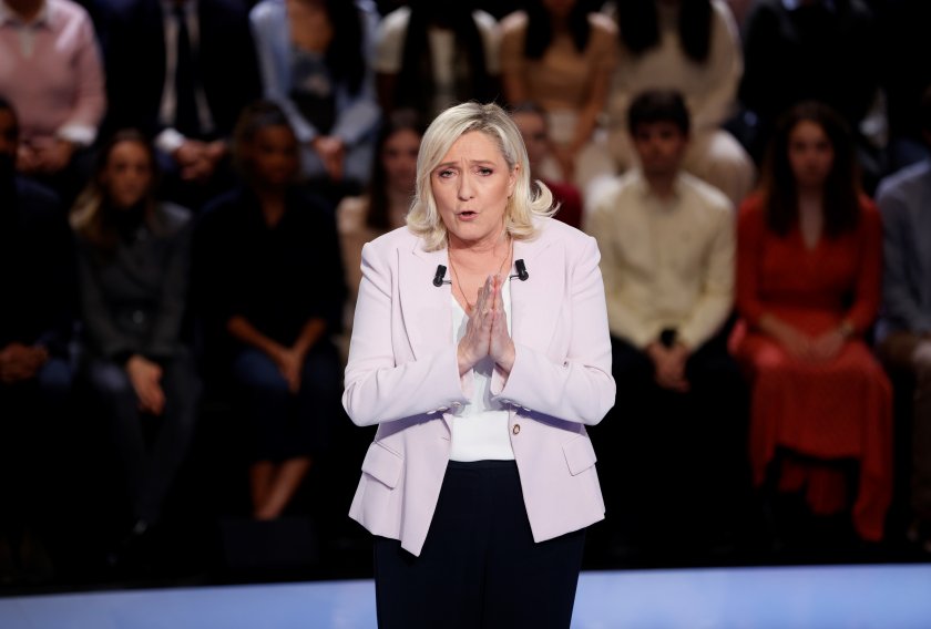 Днес е последния митинг преди вота на Марин льо Пен,