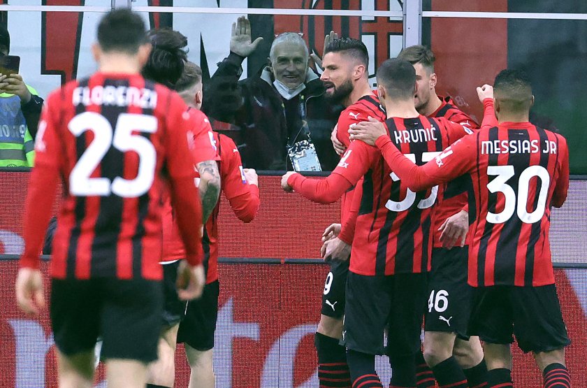Гол в продължението донесе обрат на Милан над Лацио