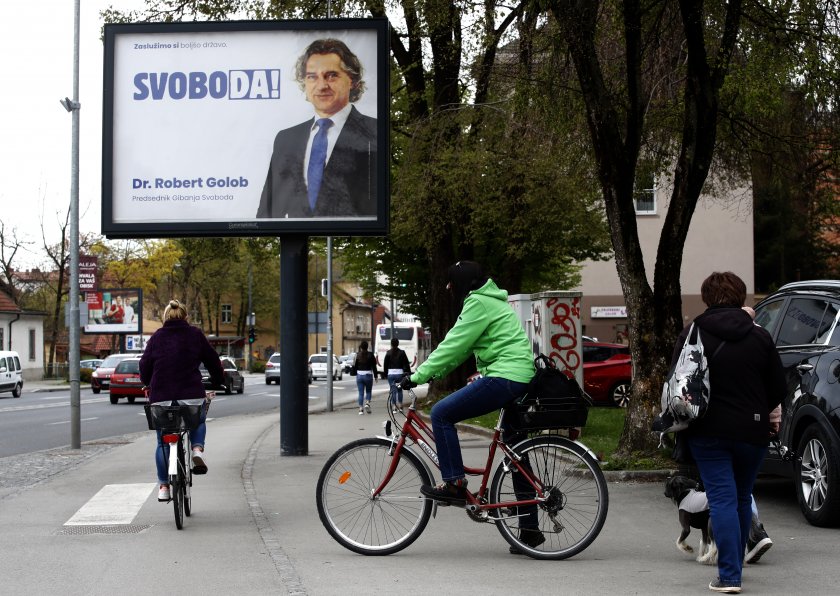 В Словения левоцентристкото Движение Свобода спечели парламентарните избори. За партията
