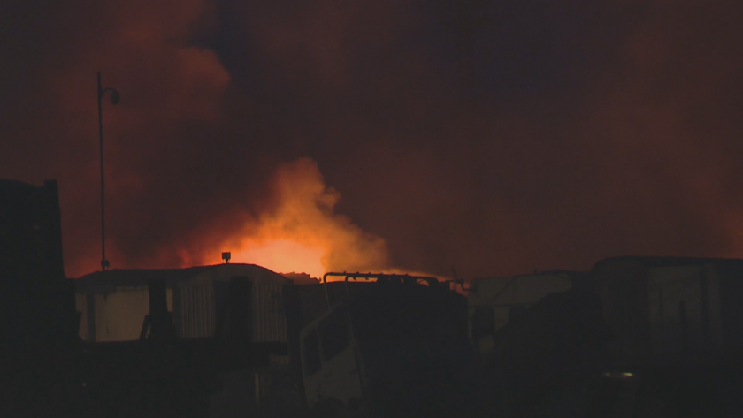 Локализиран е пожарът в автоморгата край Ямбол, който се запали