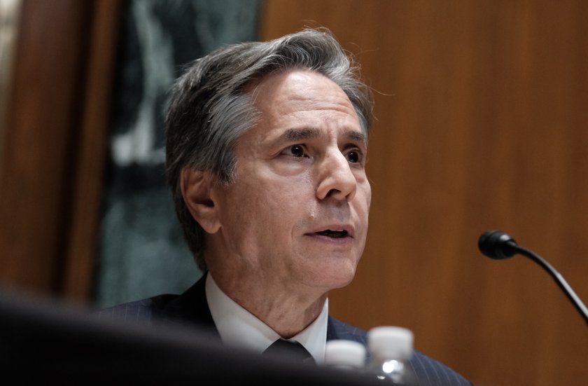 Държавният секретар на САЩ Антъни Блинкен е дал положителна проба