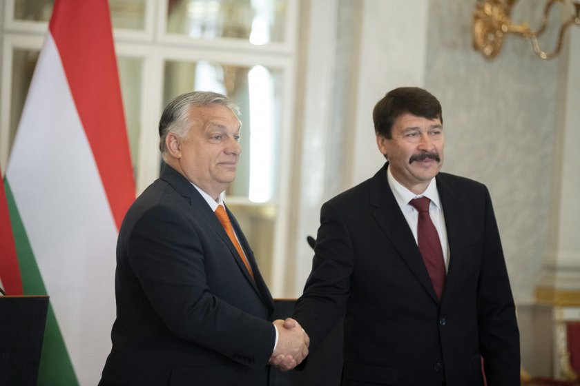 президентът унгария номинира орбан премиер