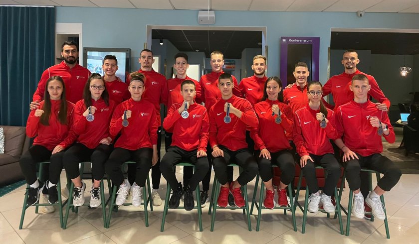 шест медала българия турнир таекуондо швеция