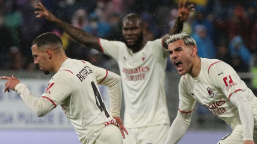Отборът на Милан постигна пълен обрат, за да спечели с