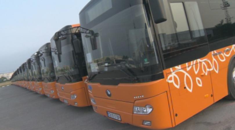 представят новите автобуси столичния градски транспорт