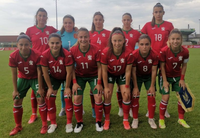 националният тим българия футбол девойки години направи равенство украйна