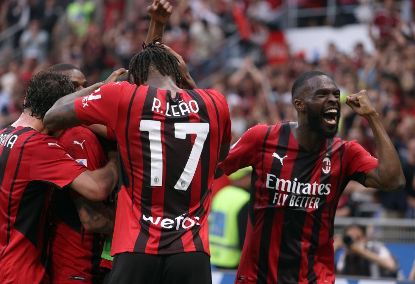 Отборът на Милан постигна победа с 2:0 при домакинството си