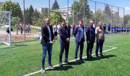 борислав михайлов откри нов футболен терен кюстендил