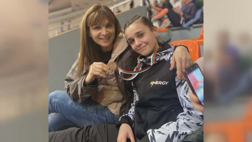 Едно от младите и красиви лица на българската лека атлетика