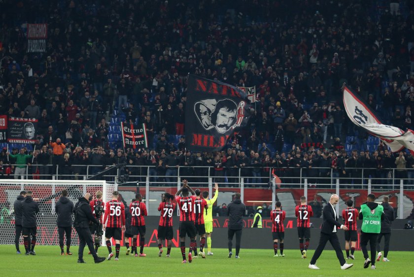 Милан се заяде с Интер при празненствата за титлата