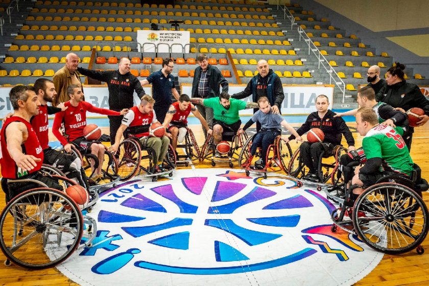 Български национален отбор по баскетбол на колички