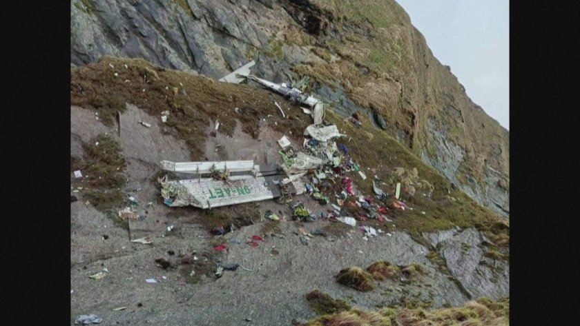малък самолет разби непал откриха телата души борда