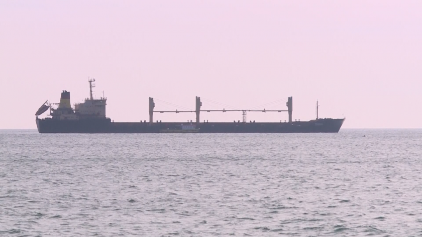 Корабът "Царевна" все още не може да напусне Мариупол
