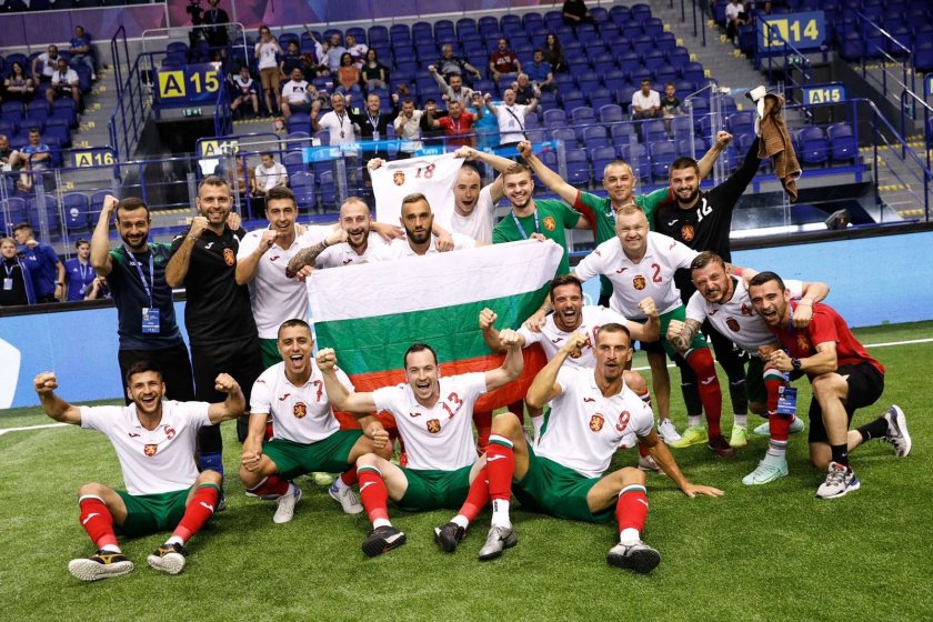 България е бронзов медалист от Европейското по минифутбол