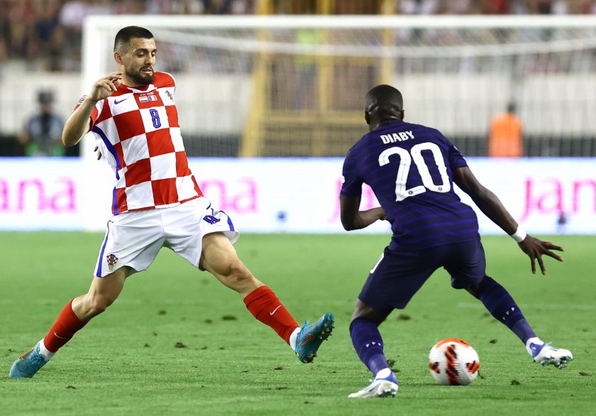 хърватия франция поделиха точките лигата нациите