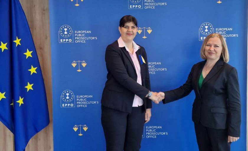 министър йорданова срещна европейския прокурор лаура кьовеши