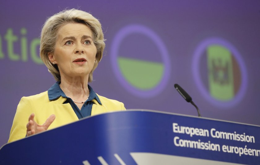 Европейската комисия препоръча Украйна и Молдова да получат статут на
