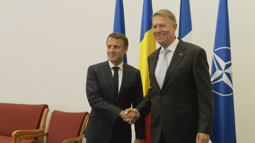 еманюел макрон визита румъния молдова