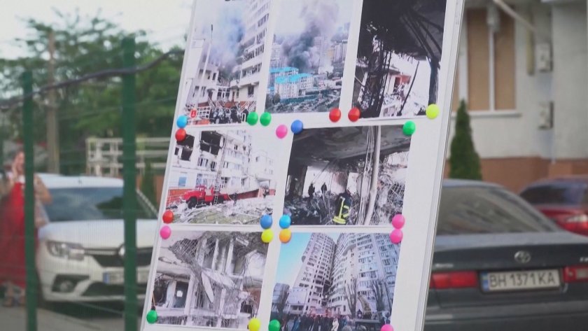 Президентът на Украйна Володимир Зеленски за първи път посети южния