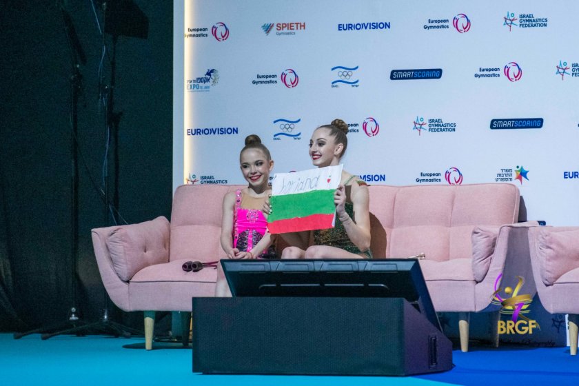 българия поведе голям аванс отборното класиране европейското худ гимнастика иразел