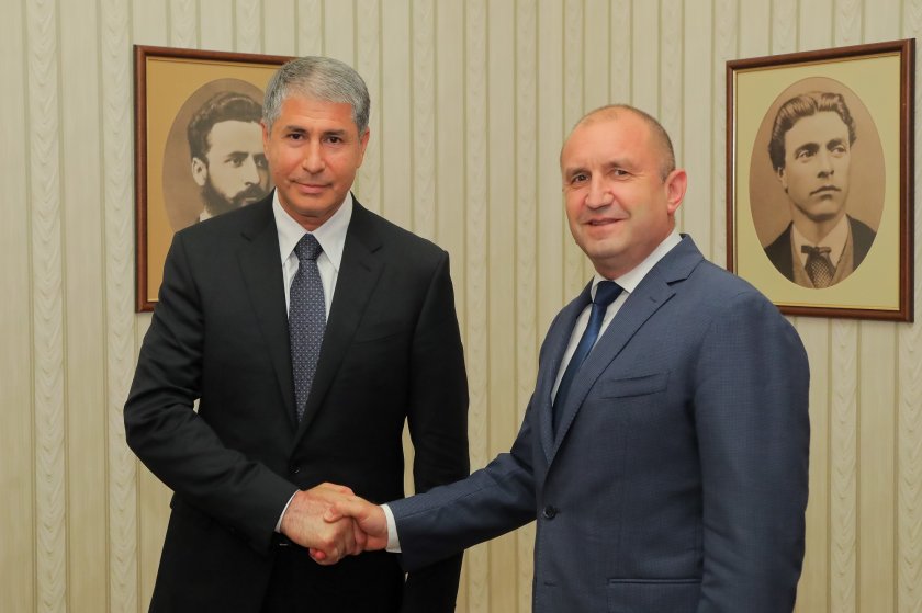 президентът радев срещна вътрешния министър азербайджан