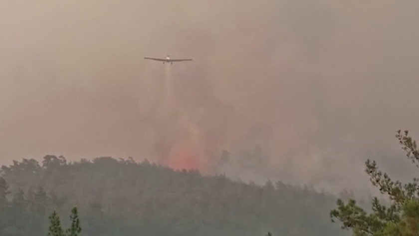 Мащабни горски пожари в Турция