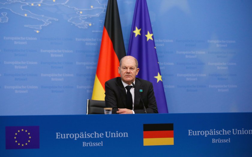 германия обсъжда гаранции сигурността украйна войната канцлерът шолц