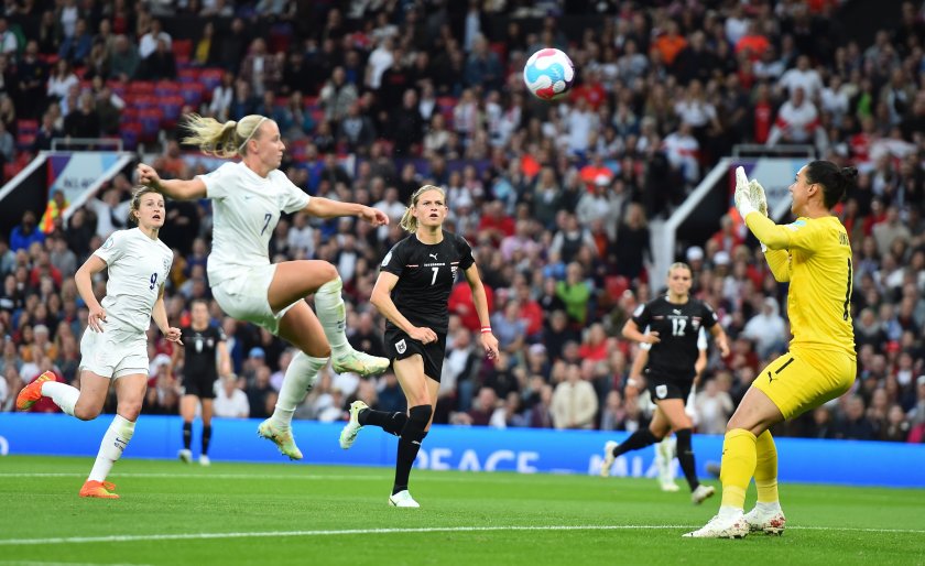Англия победи Австрия на старта на Евро 2022 по футбол за жени