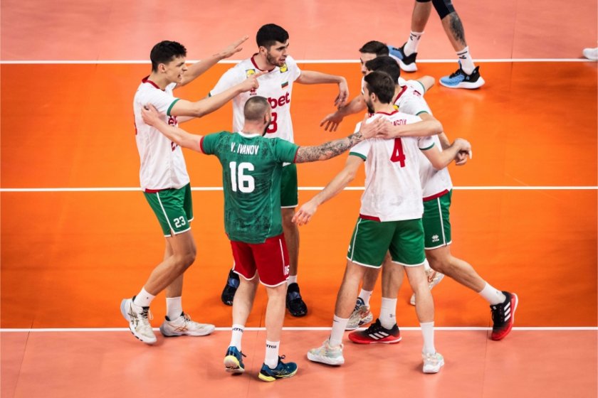 Българският национален отбор по волейбол за мъже може още днес