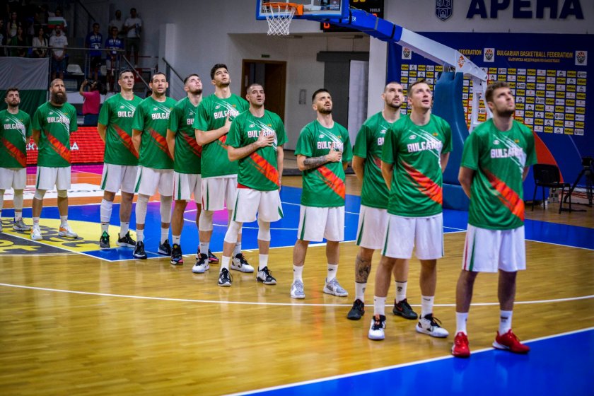 Българският национален отбор по баскетбол за мъже започва участието си
